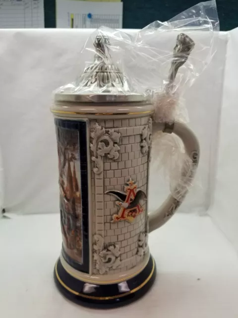 Anheuser-Busch St. Louis Brew House Mosaics 1893 Germania Stein CS575 2