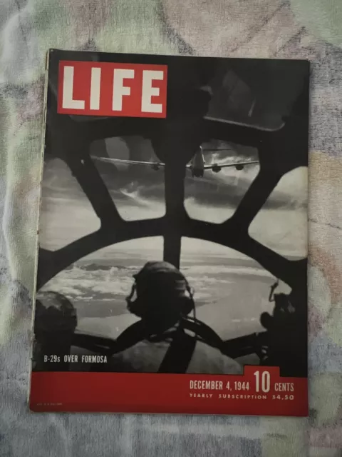 Life Magazine December 4 1944 The Big Push Where Is The Front