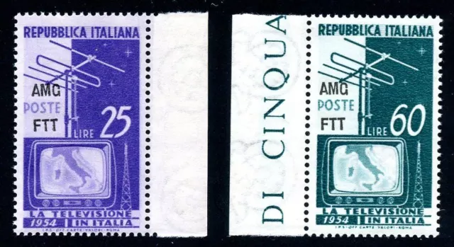 AMG Free Territory of Trieste (FTT) Scott 196-197 MNH