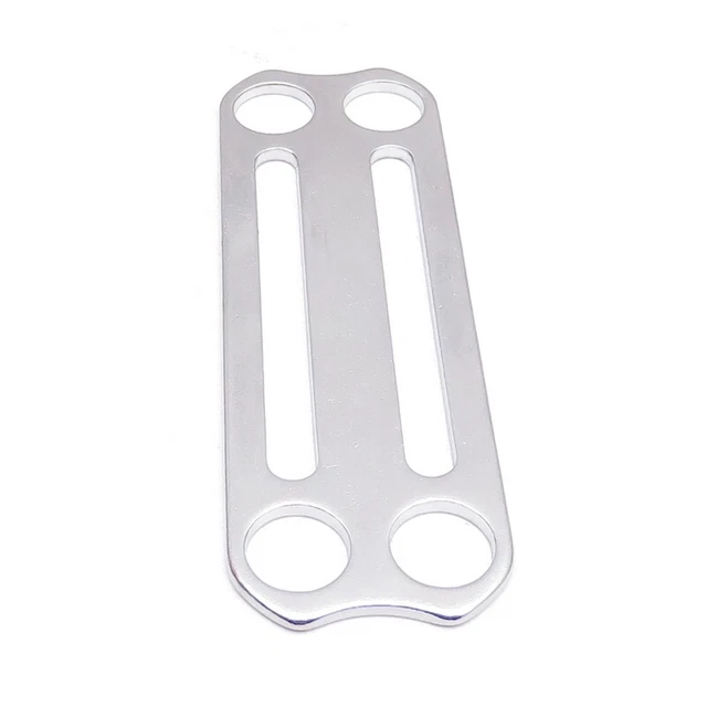 Scuba Diving Sidemount Tri-Glide Belt BCD Fixing Buckle Rope Retainer Fixin X6Z3
