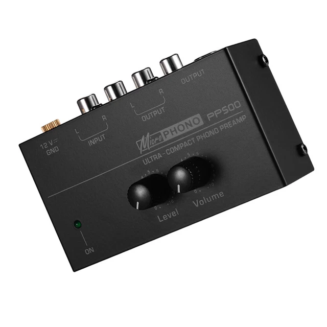 Bouchon UE - Préamplificateur Phono Ultra-Compact, avec contrôle du Bouchon UE - Préamplificateur Phono Ultra-Compact, avec contrôle du