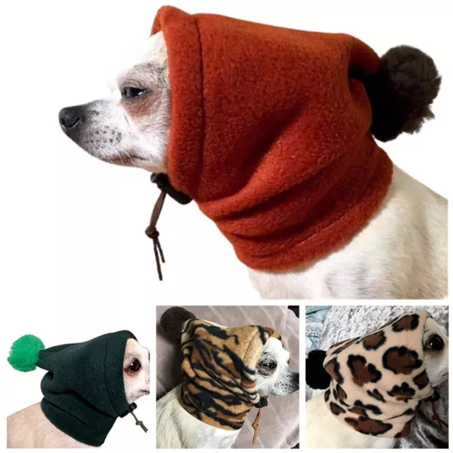 Paraorecchie calde invernali regolazione cappellino per animali domestici copricapo per animali domestici cane manicotti per orecchie cane cappello caldo