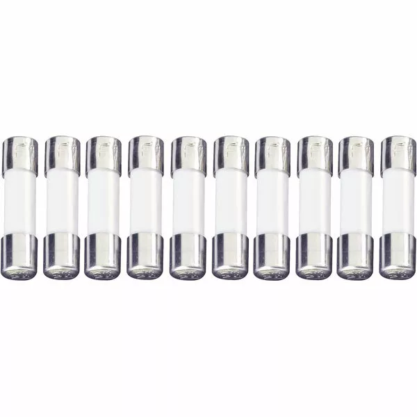 ESKA 520.514 Rapide Coup Céramique Micro Fusible 5 x 20mm 500mA 250V, Lot De 10