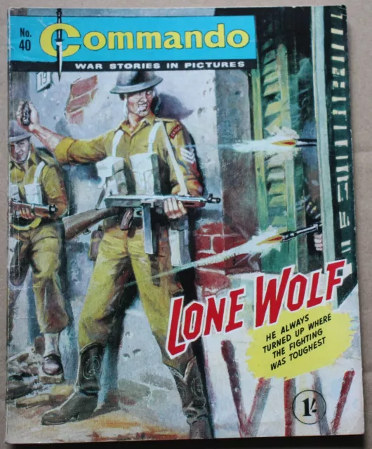 Commando war Comic   No 40