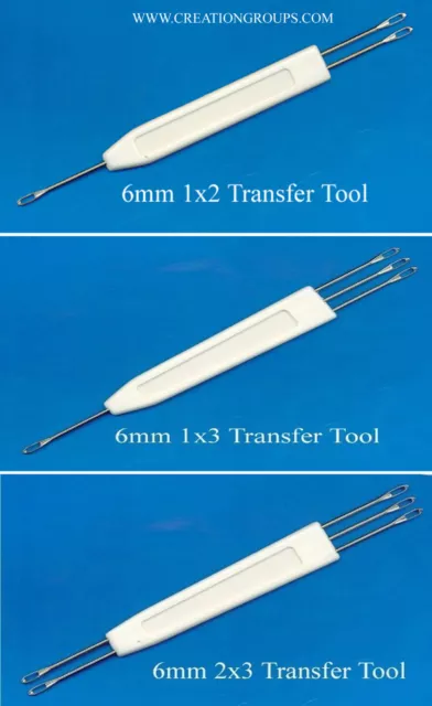 Set of 6mm Transfer Tool 1x2,1x3,2x3 for Studio MK70 &  HK160 Knitting Machine