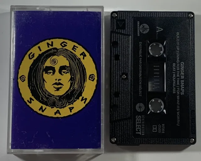 Ginger Snaps - Self Titled (Cassette, 1992, Kardiak Productions)