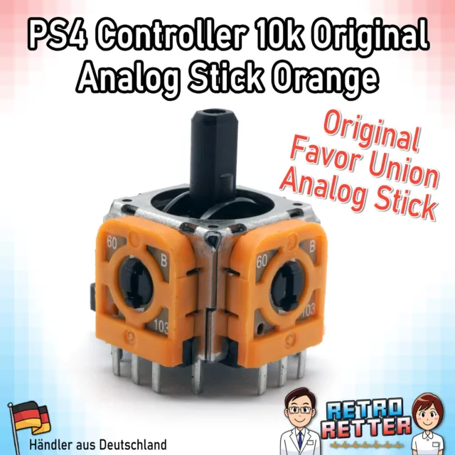 PS4 Controller Original Analog Stick Orange 10k Thumbstick Joystick PlayStation