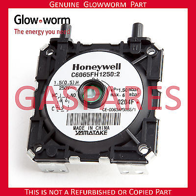 Glow-Worm Glowworm Gas Spare Water Pressure Switch Part No S801101 Genuine 