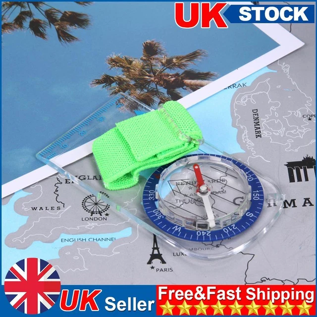 PROFESSIONAL THUMB COMPASS Map Scale for Elite Competition Orienteering