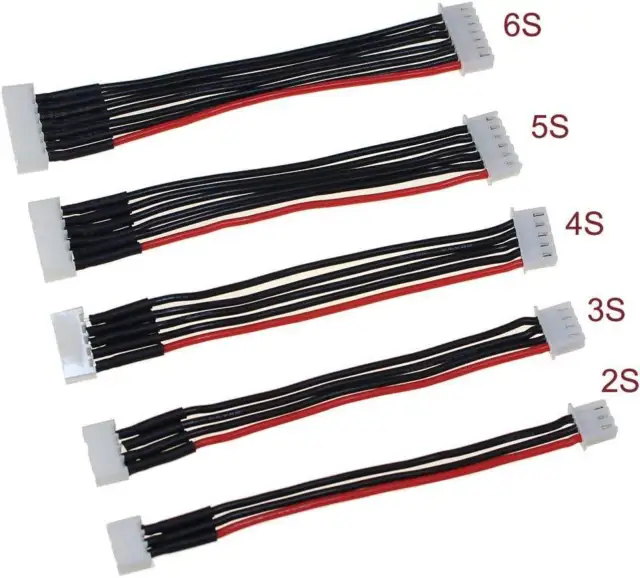 Lipo Battery Balance Lead Extension Cable JST-XH 30cm 2s 4s li-po RC UK Readyset