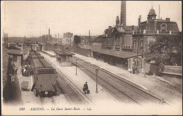 AMIENS (80) - La Gare Saint-Roch