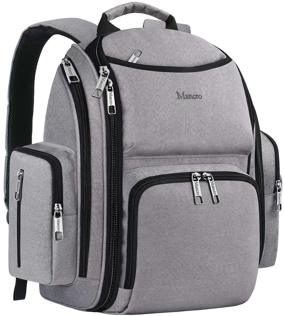 Diaper Bag Backpack Large Multifunction Waterproof Travel Baby Nappy Changing...
