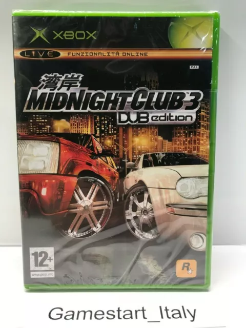 MIDNIGHT CLUB 3 Dub Edition - Xbox - Gioco Nuovo Sigillato Pal - New Sealed  EUR 29,90 - PicClick IT