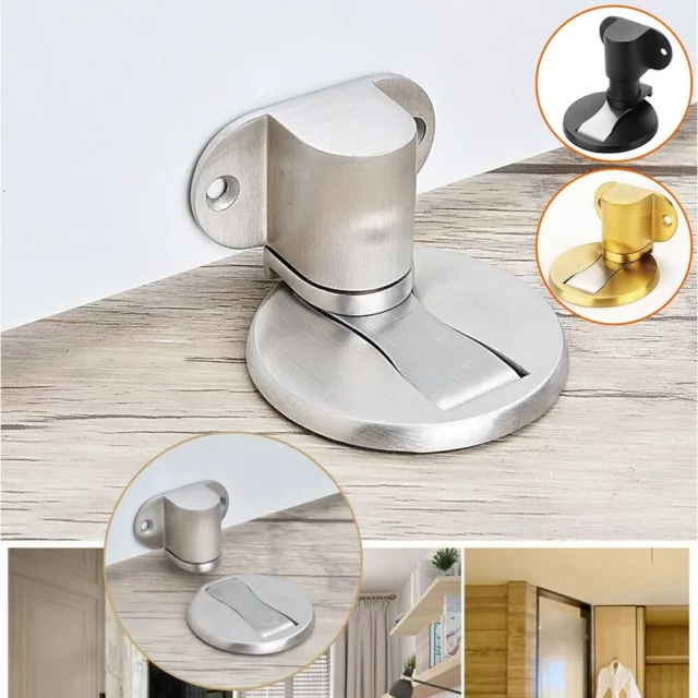 Adjustable Height Door Holder with Strong Magnet for Nonpunching Doors