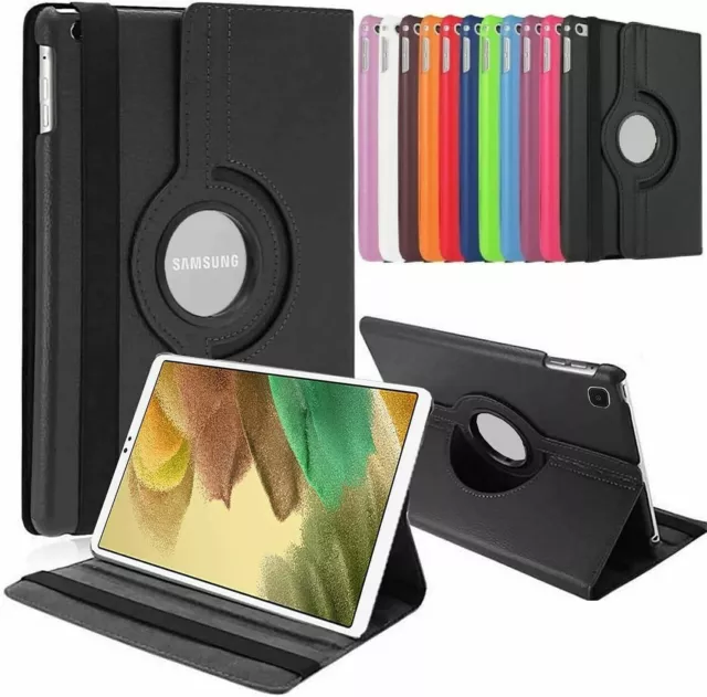 Case For Samsung Tab A8 S8 S7 FE Tab A7 360 Rotating Flip Leather Stand Cover