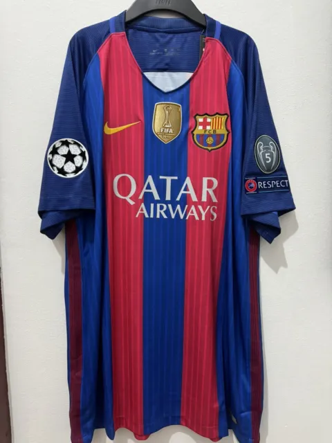 Fc Barcelona 2016-2017 Jersey Trikot Kit Messi