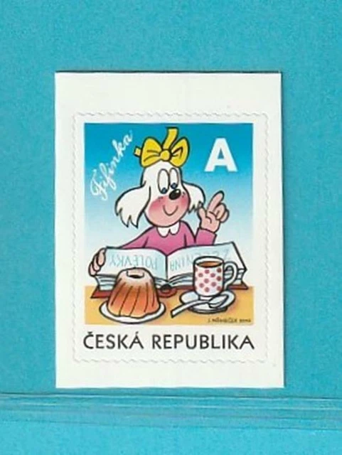Tschechische Republik aus 2010 ** postfrisch MiNr. 629 SK aus MH Comic