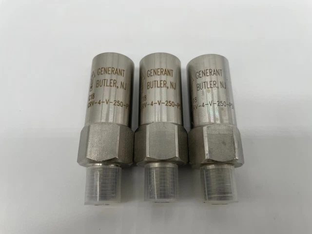 GENERANT CRYOGENIC RELIEF Valve CRV-4-V-250-PSI 250 psi Stainless 1/4 ...