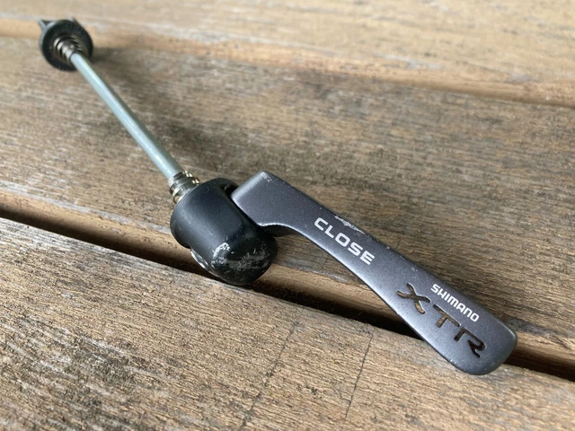 Shimano XTR MTB Front QR Quick Release Skewer | 9x100 mm / VGC / Made in Japan Shimano XTR MTB Front QR Quick Release Skewer | 9x100 mm / VGC / Made in Japan
