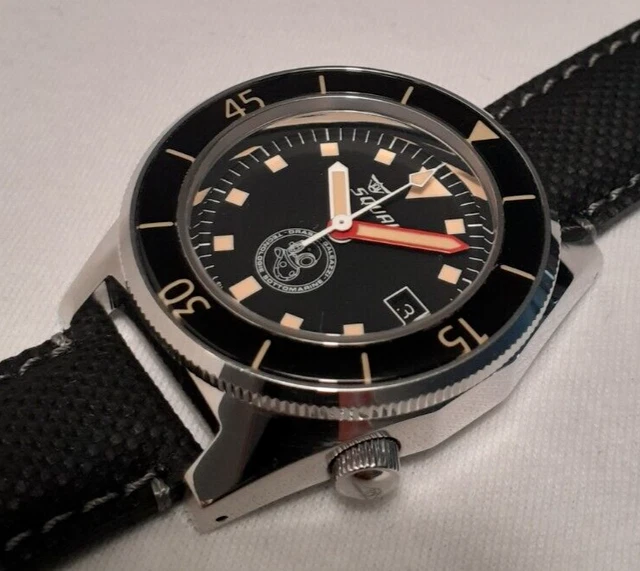Squale Drass Galeazzi Limited Edition 500M Diver Swiss Automatic, Helium Valve Squale Drass Galeazzi Limited Edition 500M Diver Swiss Automatic, Helium Valve