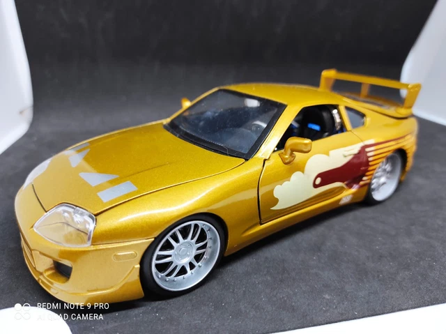 JADA Toys 1/24-33380BK - Toyota Supra - Fast and Furious - 1995
