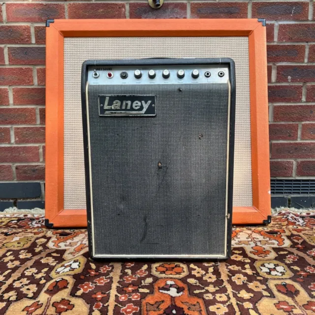 Vintage 1969 1970 Laney Sound Supergroup 1x12 LC16 Tremolo Amplifier Combo *Rare
