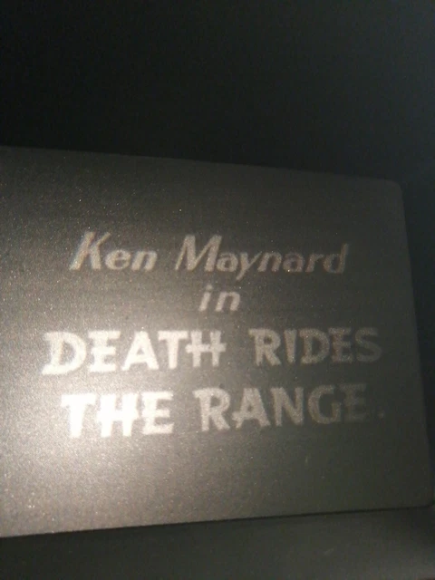 Very Rare, Death Rides The Range, Super 8Mm Film Cine Complete