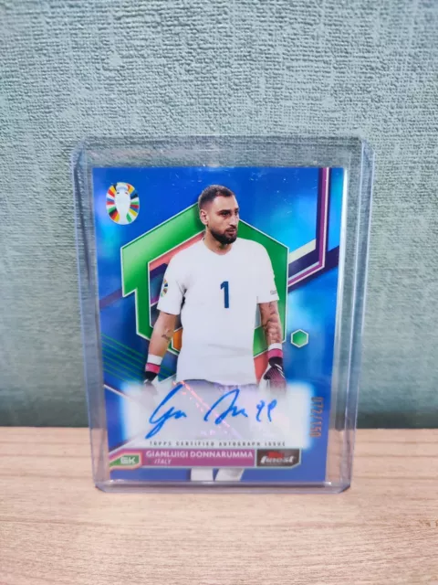 Donnarumma Auto 072/150 Topps Finest Euro 2024