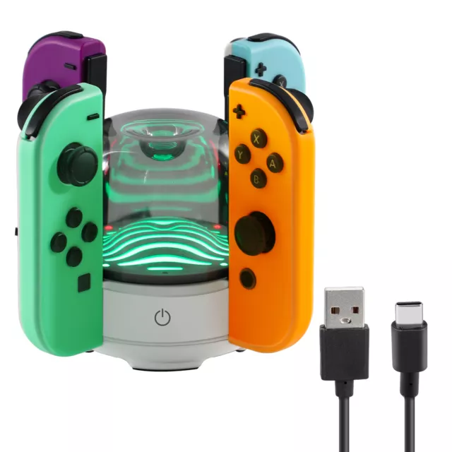 4 in 1 Charger Charging Dock Station Fit For Nintendo Switch Joy-Con Controller 2