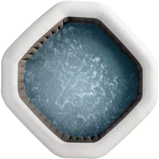 Intex 28462 Pure SPA Jet&Bubble Deluxe Octagon Whirlpool 218x71cm 6 Pers 1369501