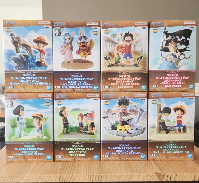 Banpresto – Figurine One Piece WCF Log Stories – Luffy Et Zoro – 7 Cm – Collection Officielle Bandai