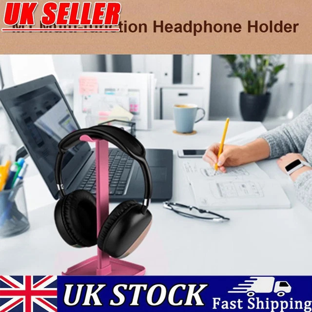 M1 Headphone Holder Hanger Earphone Desktop Display Stand Bracket (Pink)