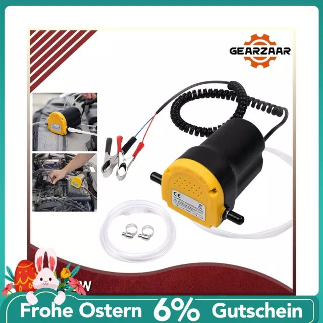 Ölpumpe Ölabsaugpumpe 12V 60W Diesel Boot Absaugpumpe Elektrisch Dieselpumpe