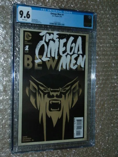 The Omega Men #1. 9.6 CGC Universal Grade. King, Tom  Published by DC (2015)