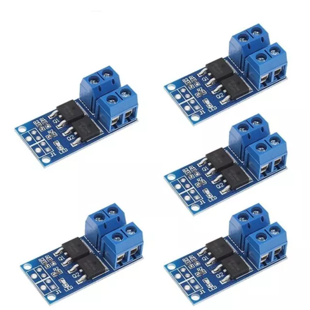 2-5 pcs Dual MOSFET Driver 3.3-20V trigger, 15A 400W out Board Module MOSFET -UK