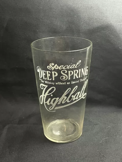 Pre Pro Shot  Deep Spring Highball J.W. Kelly Chattanooga Tennessee Whiskey