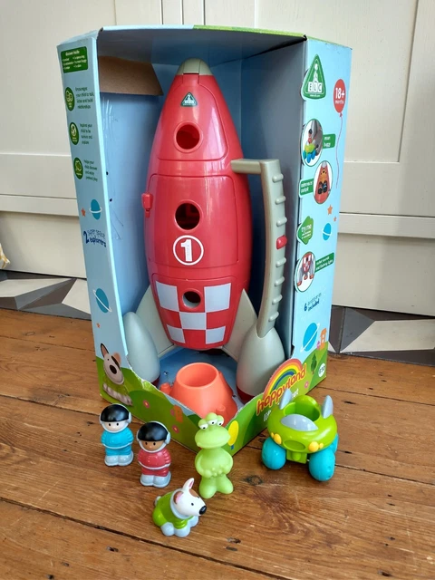 ロケット 宇宙船 約40cm Happyland Lift Off Rocket Early Learning Centre HappyLand Lift Off Rocket, Rocket Toys, with