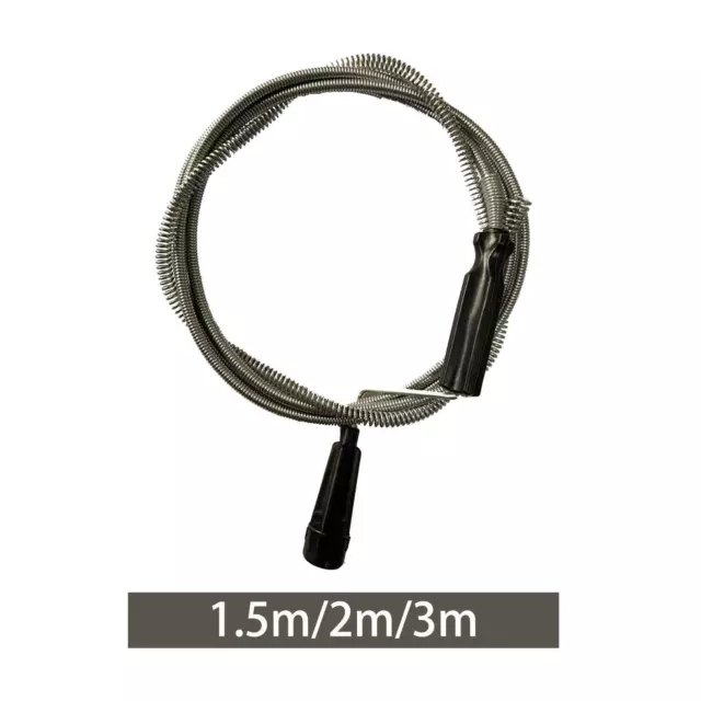 Drain & Pipe Cleaner Tool - 4m Flexible Carbon Steel Cable for