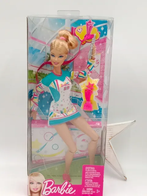Poupée Mattel Doll Barbie I can Be Gymnast W3766 Nrfb 2012