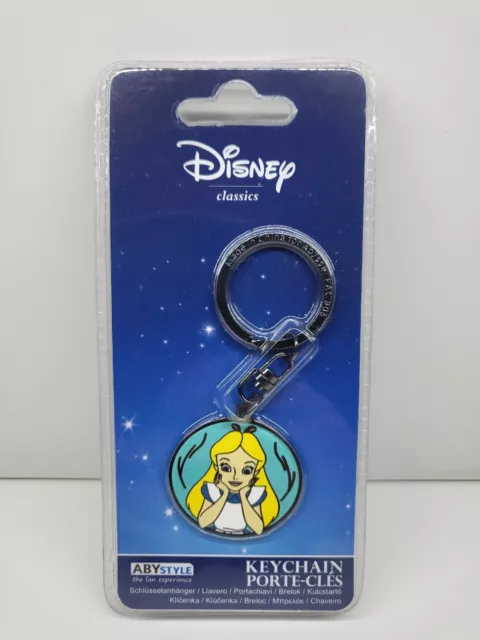 Porte Clé Disney Alice au pays des Merveilles Metal Neuf