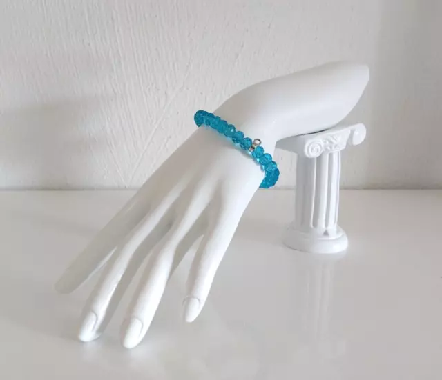 ☆*☆ Jette Joop Armband mit blauen Perlen für Mini-Charm Anhänger ☆*☆