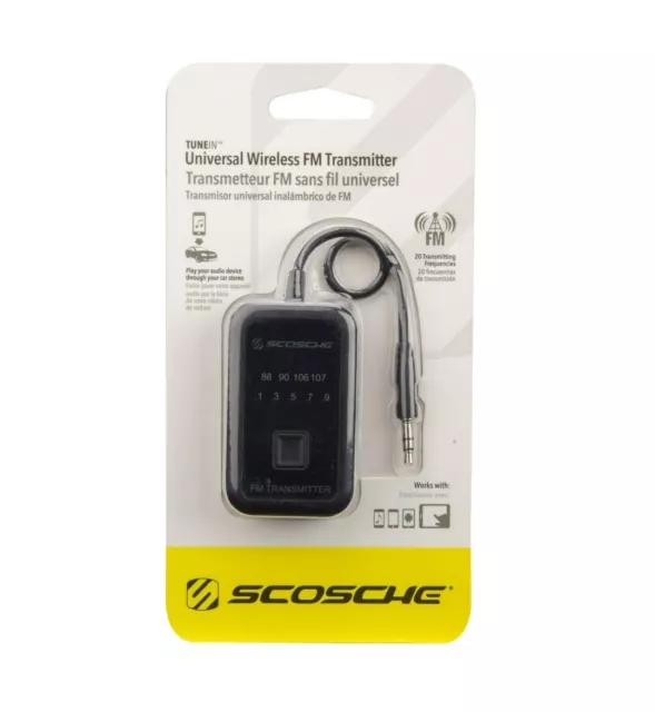 SCOSCHE FMT4R TuneIn Battery Powered Universal Wireless FM Transmitter [B36] 2