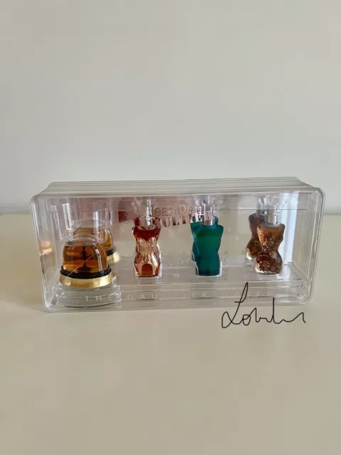 Caja Miniaturas De Jean Paul Gaultier The Gaultier Harem Set 4 Vintage OFERTA !!