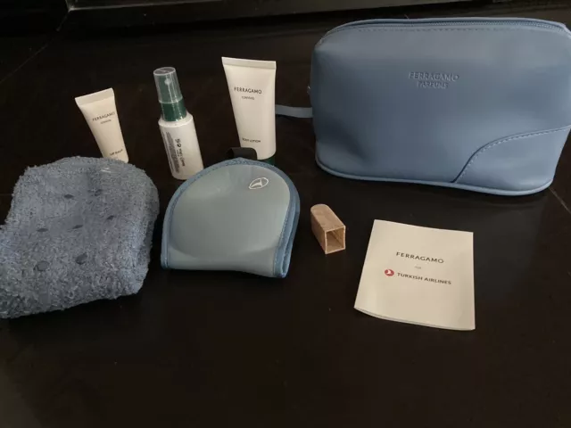 Turkish Airlines Business Class Amenity Kit - Salvatore Ferragamo - Gents, 2023