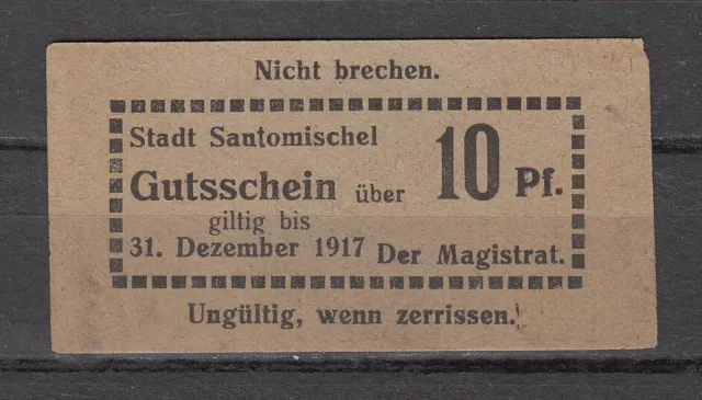 Santomischel - Stadt - 10 Pfennig - Tieste 6425-05.41