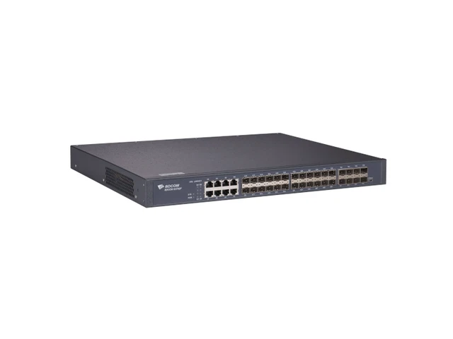 BDCOM S3740F - Interrupteur Routeur 10G Gérée L3 24 Ports Gigabit RJ45, 8 Slots