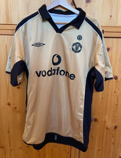 Manchester United Auswärts Trikot Saison 2001/02, GR L, super selten