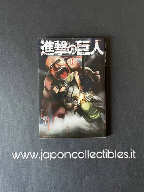 ATTACK ON TITAN 0 Japanese Manga - Shingeki no Kyojin 0 - Used EUR 45 ...
