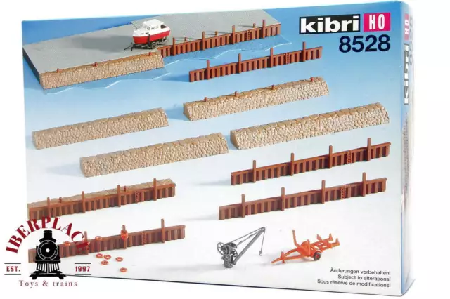 1:87 Kibri 8528  Ausgestaltungs Set Binnenhafen accesorios del puerto H0 escala