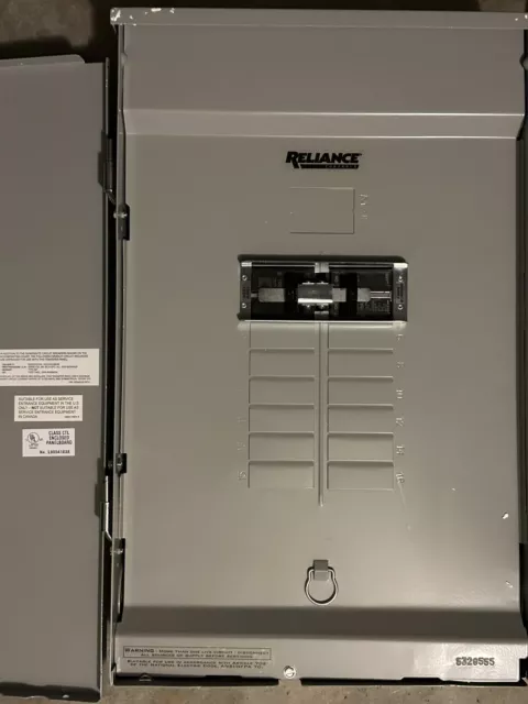 Reliance Controls Outdoor Load Center - TRC1006DR - 100A Utility Breaker